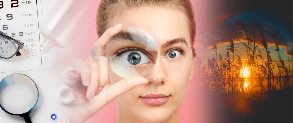 Controle voor contactlenzen